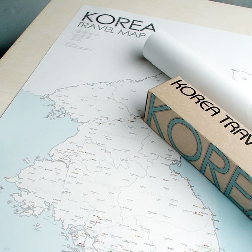 한국여행지도 - KOREA TRAVEL MAP