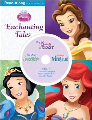 Disney Princess 3-in-1 Read-along Storybook