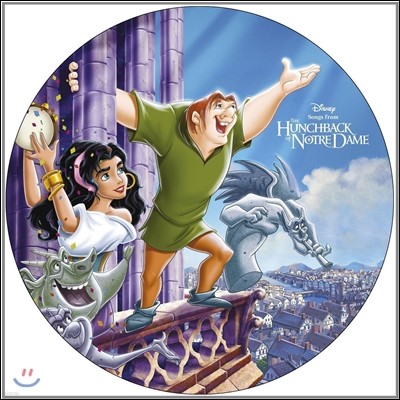 Alan Menken — 노틀담의 꼽추 애니메이션 음악 (Songs From The Hunchback Of Notre Dame OST - Alan Menken 앨런 멘켄) 앨범 커버