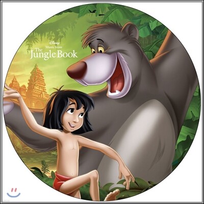 George Bruns, Sherman Brothers,Terry Gilkyson — 정글 북 애니메이션 음악 (Music From The Jungle Book OST) 앨범 커버