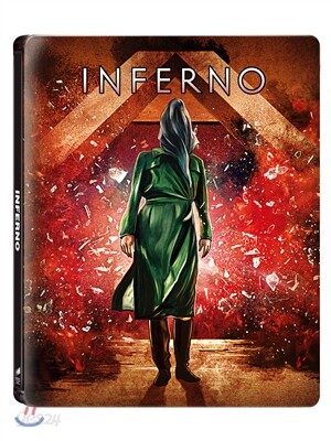 [품절임박] 인페르노 (2Disc, 팝아트 스틸북 한정판) : 블루레이