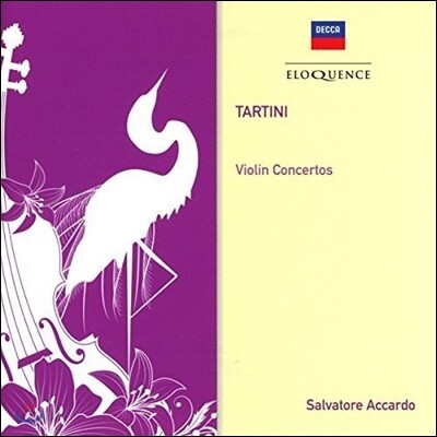 Salvatore Accardo 타르티니: 바이올린 협주곡집 (Tartini: Violin Concertos D.96, 117, 78, 56 & 83) 살바토레 아카르도, 이 무지치, 잉글리쉬 챔버 오케스트라