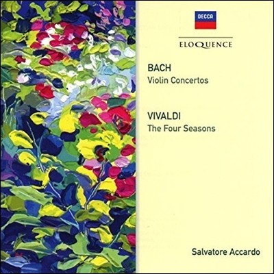 Salvatore Accardo Ʈٸ콺 ϴ ߵ:  / : ̿ø ְ (J.S.Bach: Violin Concertos BWV1041 & 1043 / Vivaldi: The Four Seasons) ䷹ ī