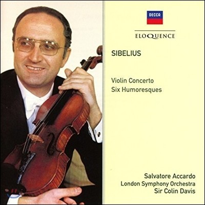 Salvatore Accardo / Colin Davis ú콺: ̿ø ְ,   𷹽ũ (Sibelius: Violin Concerto Op.47, Six Humoresques) ䷹ ī, ݸ ̺,  