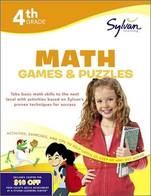 Sylvan Math Games & Puzzles : Grade 4