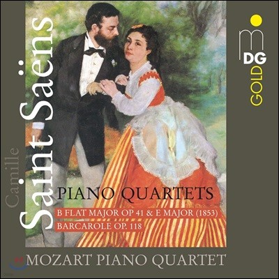 Mozart Piano Quartet : ǾƳ  (Saint-saens : Piano Quartets Op.41, Barcarolle Op.108)