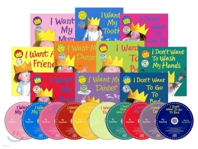 Little Princess 10 Set (Book & CD)