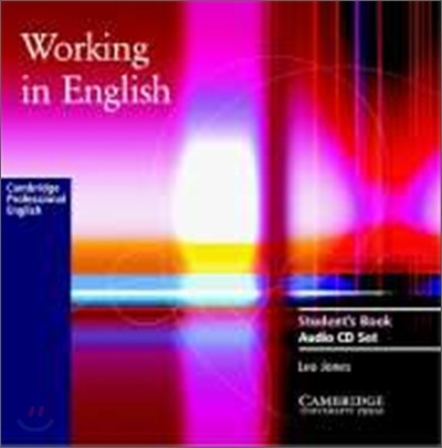 Working in English : Student's Audio CD