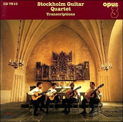 Stockholm Guitar Quartet 스톡홀름 기타 사중주단이 연주하는 기타 편곡집 (Transcriptions)