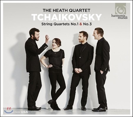 Heath Quartet 차이코프스키: 현악 사중주 1번, 3번 (Tchaikovsky: String Quartets Op.11, Op.30) 히스 콰르텟