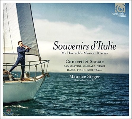 Maurice Steger Ż ߾ - 𸮽 װ ÷Ʈ : ְ, ҳŸ, ĭŸŸ, Ͼ, ܴ īŸ (Souvenirs d'Italie - Mr. Harrach's Musical Diaries)