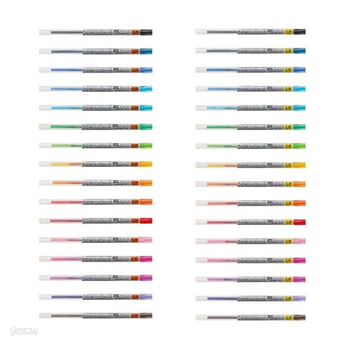 [알앤비]유니볼 style fit 리필심 0.28mm 0.38mm UMR-109/스타일핏/스타일피트/스타일핏트