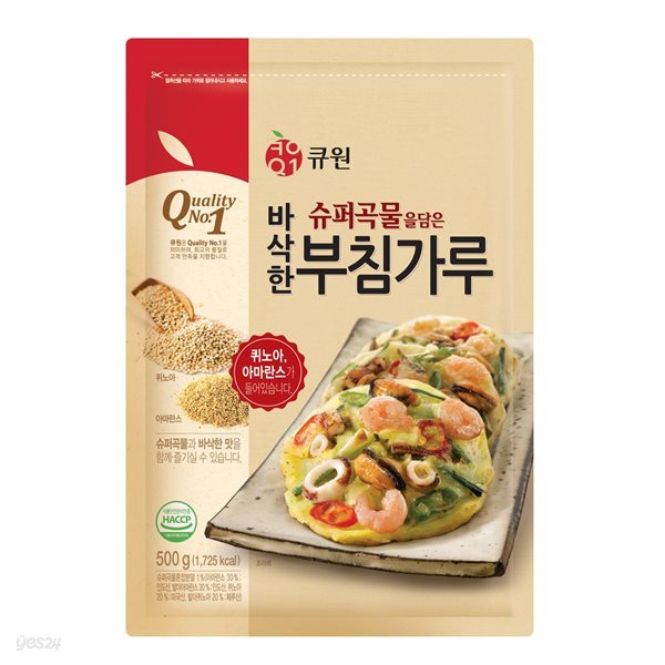 큐원 바삭한부침가루500g