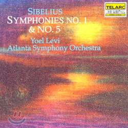 Yoel Levi ú콺:  1, 5 (Sibelius: Symphonies Nos. 1 & 5) 俤 