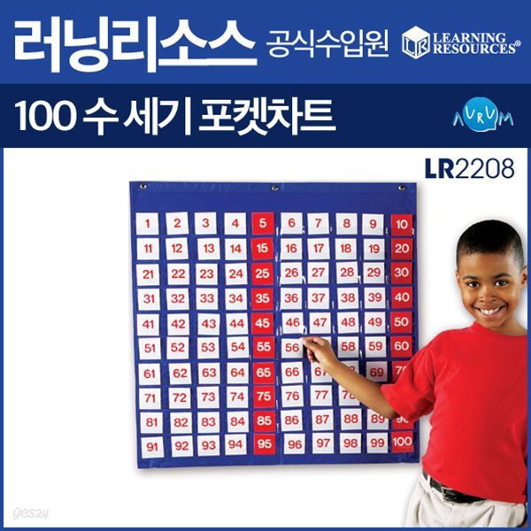 러닝리소스 100수배열판 포켓차트(LR2208)