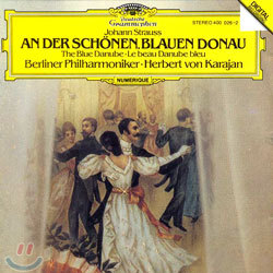 Strauss : An Der Schonen, Blauen Donau : Berliner PhilharmonikerKarajan