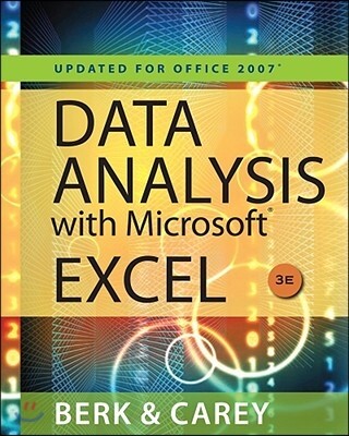 Duxbury Resource Center Data Analysis with Microsoft Excel, with Access Code: Updated for Office 2007