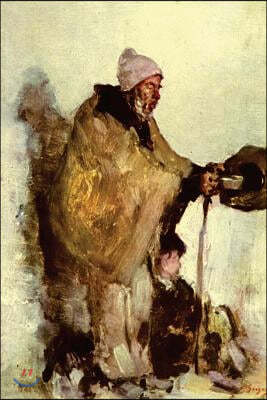 "Breton Beggar" by Nicolae Grigorescu: Journal (Blank / Lined)