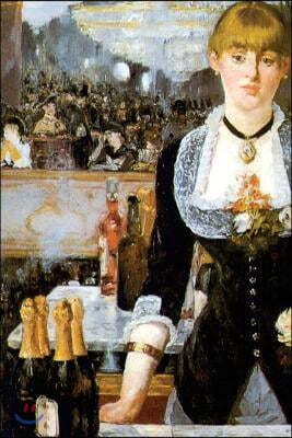 "A Bar at the Folies Bergere" by Edouard Manet - 1882: Journal (Blank / Lined)