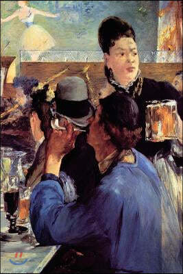 "Corner of a Cafe Concert" by Edouard Manet - 1880: Journal (Blank / Lined)