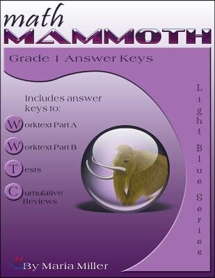 Math Mammoth Grade 1 Answer Keys