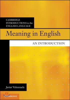 Meaning in English: An Introduction