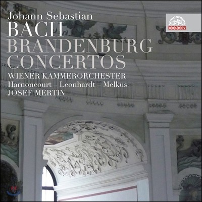 Josef Mertin 바흐: 브란덴부르크 협주곡 전곡 (J.S. Bach: Brandenburg Concertos BWV1046-1051) 요제프 메르틴, 빈 실내 관현악단