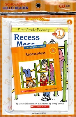 Scholastic Hello Reader Level 1-32 : Recess Mess (Book+CD+Workbook Set)
