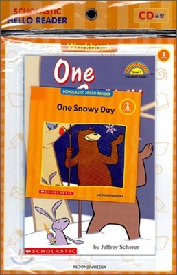 Scholastic Hello Reader Level 1-33 : One Snowy Day (Book+CD+Workbook Set)