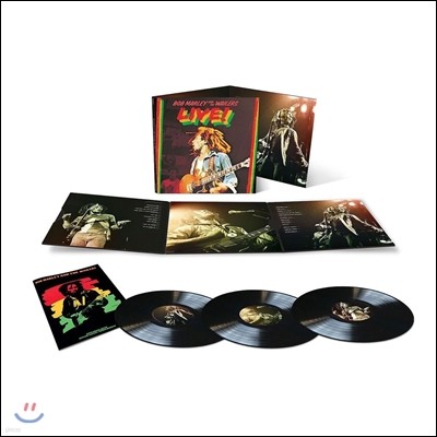 Bob Marley & The Wailers (    Ϸ) - Live! (1975  ̽þ ̺) [Limited Deluxe Edition 3LP]