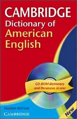 Cambridge Dictionary of American English with CD-Rom