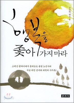 행복을 좇아가지 마라