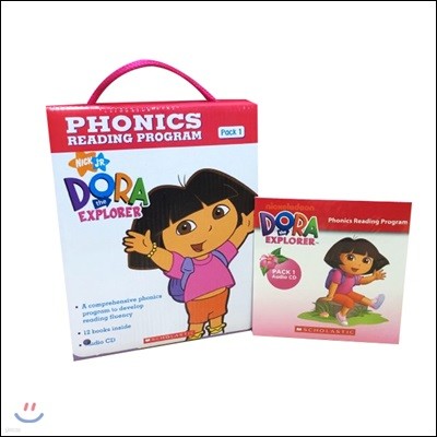Dora The Explorer Phonics Fun Pack 1 with CD :  Ĵн 