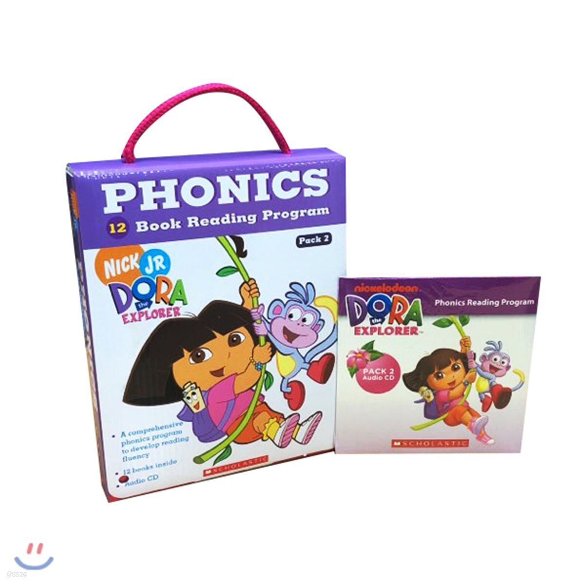 Dora The Explorer Phonics Fun Pack 2 with CD : 도라 파닉스 리더스 2