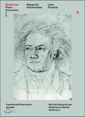 Margarita Hohenrieder / Leon Fleisher 베토벤: 피아노 협주곡 2번, 3번 (Beethoven: Piano Concertos Op.19, Op.37) 마르가리타 회헨리더, 레온 플라이셔