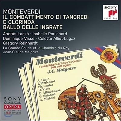 Andras Laczo / Jean-Claude Malgoire ׺: źũ Ŭθ ,    (Monteverdi: Il Combattimento di Tancredi e Clorinda, Ballo delle Ingrate)