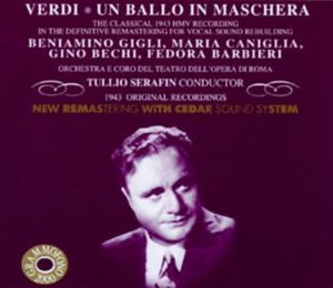 [̰] Tullio Serafin / Verdi : Un Ballo In Maschera (2CD//̰/AB7855657)