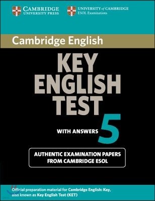 Cambridge Key English Test 5 Student's Book With Answers