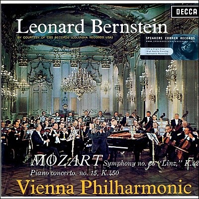 Leonard Bernstein Ʈ: ǾƳ ְ 15,  36 - ʵ Ÿ (Mozart: Piano Concerto No.15, Symphony No.36) 