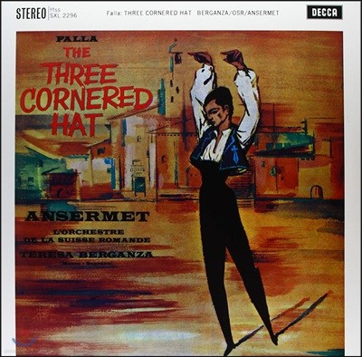 Ernest Ansermet ľ: ﰢ  (Falla: The Three Cornered Hat) [LP]