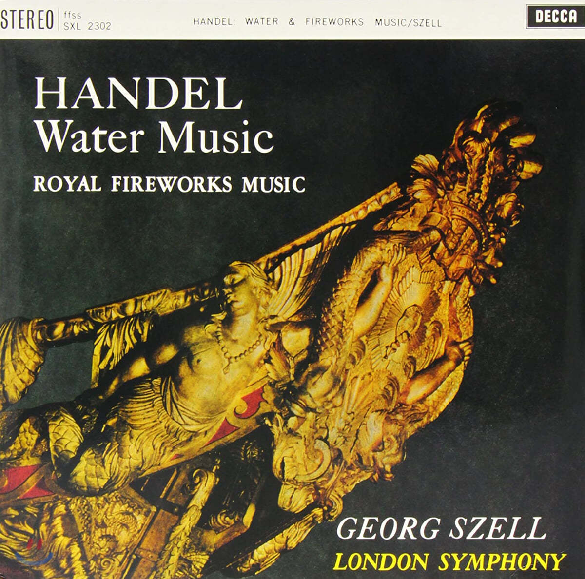 George Szell 헨델: 수상 음악, 불꽃놀이 (Handel: Water Music, Fireworks Music) 죠지 셀 [LP]