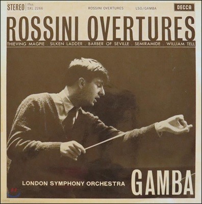 Pierino Gamba νô:  (Rossini: Overture) [LP]