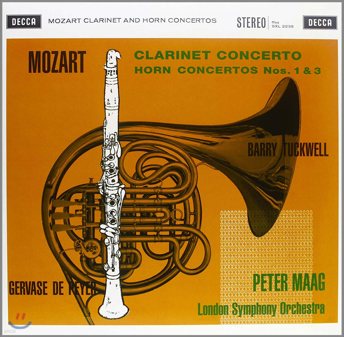 Peter Maag 모차르트: 클라리넷 협주곡, 혼 협주곡 (Mozart: Clarinet Concerto, Horn Concertos) [LP]