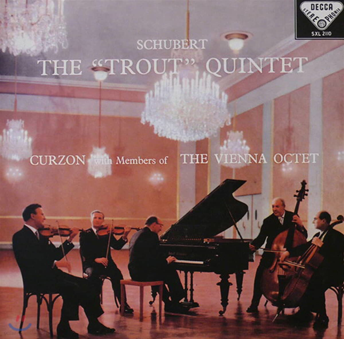 Clifford Curzon / Members Of Vienna Octet 슈베르트: 현악 5중주 `송어` (Schubert: `Trout ` Quintet) [LP]