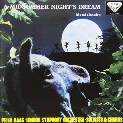 Peter Maag ൨: ѿ  (Mendelssohn: A Midsummer Night's Dream) [LP]