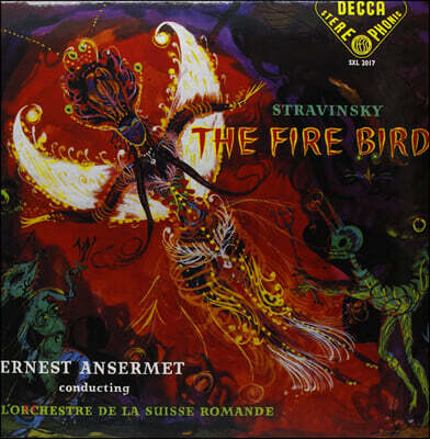 Ernest Ansermet, L`Orchestre de la Suisse Romande — Ernest Ansermet 스트라빈스키: 불새 (Stravinsky: The Firebird) 앨범 커버