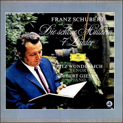 Fritz Wunderlich — Fritz Wunderlich 슈베르트: 아름다운 물방앗간의 아가씨 앨범 커버