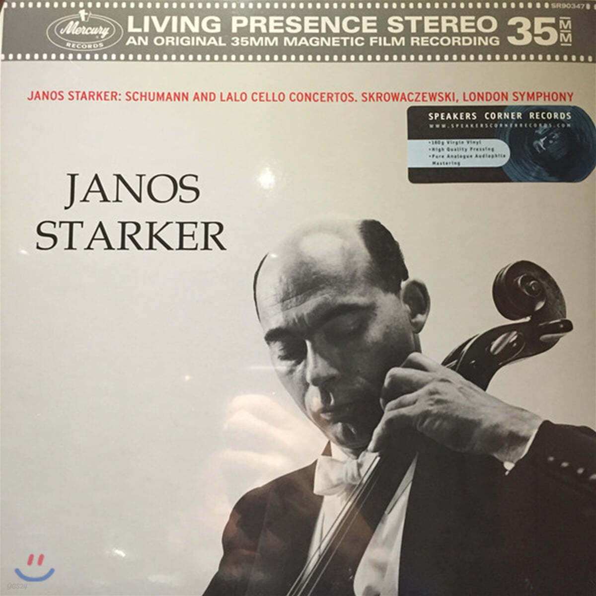 Janos Starker 슈만 / 랄로: 첼로 협주곡 - 야노스 슈타커 (Schumann / Lalo: Cello Concerto) [LP]