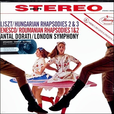 Antal Dorati ׽: 縶Ͼ ҵ / Ʈ: 밡 ҵ 2, 3 (Enesco: Roumanian Rhapsodies / Liszt: Hungarian Rhapsodies)