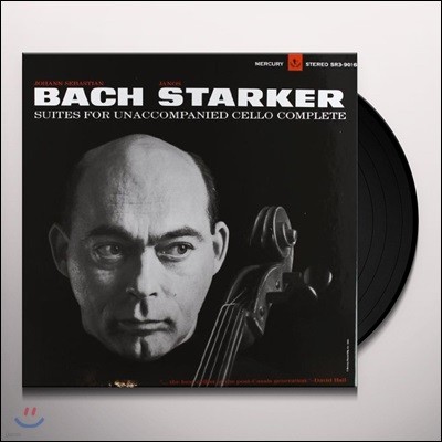 Janos Starker 바흐: 무반주 첼로 모음곡 전곡집 (Bach: Suites for Unaccoumpanied Cello Complete)[3LP]